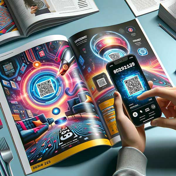 Print advertising work sample
